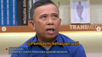 Tanggapi soal Sosok Khairi, Wajah Ayah Kiky Saputri Disorot Warganet: Mirip Pak Komar