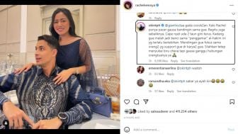 Geram Dibanding-bandingkan dengan Salim, Okin Ngamuk di Instagram Rachel Vennya