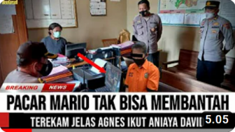 CEK FAKTA: Pacar Mario Dandy Tak Berkutik! Agnes Terekam CCTV Ikut Aniaya David, Benarkah?