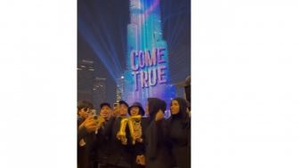 Dikira Habis Miliaran, Ternyata Ucapan Ulang Tahun Fateh Halilintar di Burj Khalifa Gratisan: Lagi Promo!