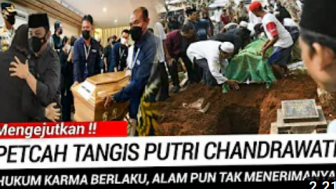 CEK FAKTA: Jenazah Ferdy Sambo Tak Diterima Alam, Tangis Keluarga Pecah