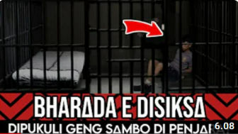 CEK FAKTA: Bharada E Disiksa Dipukuli Geng Ferdy Sambo di Penjara