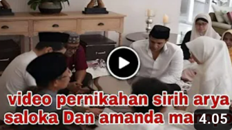 CEK FAKTA: Viral Video Pernikahan Siri Amanda Manopo dan Arya Saloka, Kini Hidup Bahagia