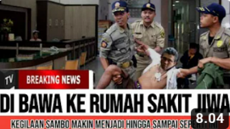 CEK FAKTA: Ferdy Sambo Dibawa ke RSJ karena Stres di Penjara Tidak Ada yang Menjenguk