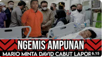 CEK FAKTA: Tak Garang Lagi, Mario Dandy Nangis Minta David Cabut Laporan hingga Mohon Belas Kasihan