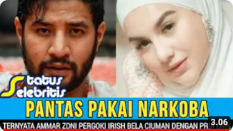 CEK FAKTA: Ammar Zoni Pakai Narkoba Gara-Gara Pergoki Irish Bella Selingkuh