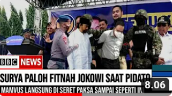 CEK FAKTA: Anies Baswedan dan Surya Palih Fitnah Jokowi saat Pidato