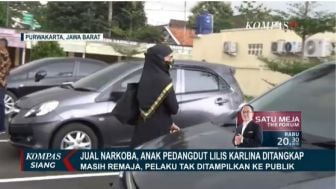 Lilis Karlina Jenguk Anaknya yang Ditangkap, Publik Kaget Lihat Penampilannya