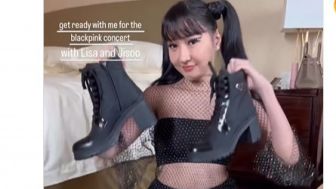 Lucinta Luna Beli Sepatu Rp 20 Juta untuk Nonton Konser Blackpink: Biar Gak Malu-Maluin Kalau Sejajar dengan Kalian