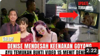 CEK FAKTA: Beredar Video Denise Chariesta dan Regi Datau Durasi 15 Menit