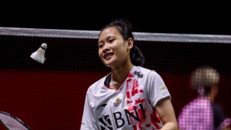 Tangis Pitha Mentari Pecah, Menang Laga Pertama di Swiss Open 2023 Pasca Syabda Perkasa Meninggal