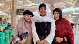 Tante Atta Halilintar Tulis Pesan Manis Usai Ibadah di Raudlah: Senang Lihat Aurel Dijemput Suami