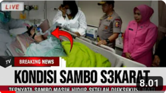 Cek Fakta: Ferdy Sambo Masih Hidup Setelah Dieksekusi Mati, Kini Kondisinya Sekarat, Benarkah?