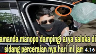 CEK FAKTA: Eksklusif, Amanda Manopo Tampak Dampingi Arya Saloka saat Menuju Persidangan Cerai
