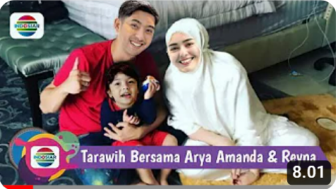 Cek Fakta: Subhanallah, Amanda Manopo dan Arya Saloka Salat Tarawih Bersama, Benarkah?