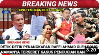 Cek Fakta: Detik-Detik Raffi Ahmad Ditangkap di Kediamannya, Benarkah?