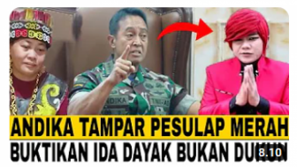 CEK FAKTA: Ibu Ida Dayak Dibela Andika Perkasa, Tampar Pesulap Merah