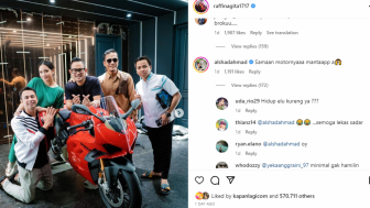 Dianggap Gak Malu, Netizen Buru Komentar Alshad di Postingan Raffi Ahmad