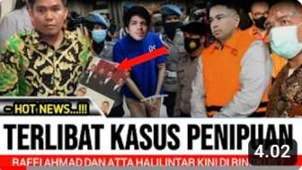 Cek Fakta: Rugikan Rp9 Triliun, Raffi Ahmad dan Atta Halilintar Kini Diringkus, Benarkah?