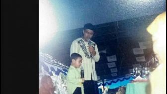 Abidzar Al Ghifari Bagikan Foto Bareng Mendiang Uje: Selamat Ulang Tahun Papa Bro