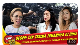 CEK FAKTA: Heboh! Nikita Mirzani dan Jessica Iskandar Baku Hantam