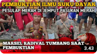 Cek Fakta: Memanas! Pasukan Merah Jemput Pesulap Merah untuk Pembuktian Ilmu Suku Dayak, Benarkah?