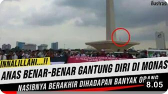 Cek Fakta: Innalillahi, Anas Urbaningrum Akhiri Hidupnya di Monas, Benarkah?