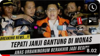 Cek Fakta: Anas Urbaningrum Tepati Janji Gantung Diri di Monas, Benarkah?