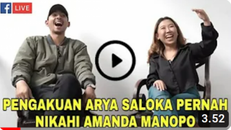 Cek Fakta: Arya Saloka Mengaku Pernah Nikahi Amanda Manopo, Benarkah?