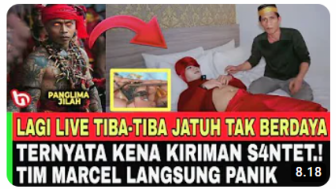 CEK FAKTA: Pesulap Merah Tiba-Tiba Jatuh Tak Berdaya, Kena Kiriman Santet, Benarkah?