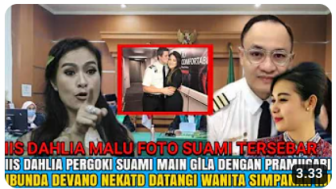 CEK FAKTA: Suami Mesra dengan Pramugari, Iis Dahlia Siap Datangi Wanita Penggoda, Benarkah?