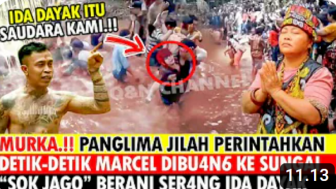 Cek Fakta: Detik-Detik Pesulap Merah Dibuang ke Sungai karena Berani Serang Ida Dayak, Benarkah?