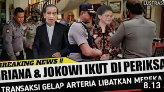 Cek Fakta: Transaksi Gelap Arteria Dahlan Libatkan Jokowi dan Iriana, Benarkah?