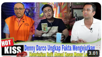 CEK FAKTA: Denny Darko Ungkap Fakta Raffi Ahmad Terima Uang dari Rafael Alun, Benarkah?