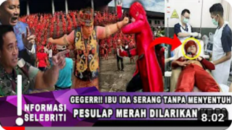 Cek Fakta: Ida Dayak Serang Pesulap Merah