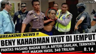 Cek Fakta: Sok Pasang Badan Bela Arteria Dahlan, Benny K Harman Ditangkap