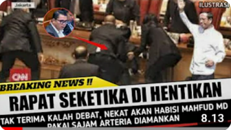 Cek Fakta: Arteria Dahlan Kedapatan Bawa Sajam Niat Habisi Nyawa Mahfud MD, Benarkah?