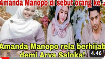 Cek Fakta: Amanda Manopo Rela Berhijab Demi Arya Saloka