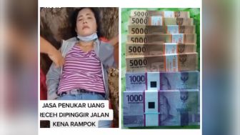 Viral Ibu-ibu Penjual Uang Baru Pingsan Usai Dirampok di Kalimalang, Rp 30 Juta Hilang