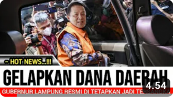 Cek Fakta: Gelapkan Dana Provinsi, Gubernur Lampung Arinal Djunaidi Resmi Jadi Tersangka, Benarkah?