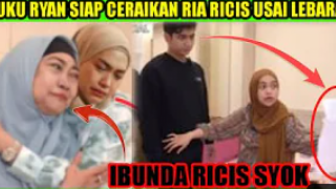 CEK FAKTA: Teuku Ryan Siap Bercerai Usai Lebaran, Ibunda Ria Ricis Syok