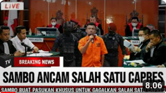 Cek Fakta: Ikut Campur dalam Pilpres, Ferdy Sambo Ancam Gagalkan Salah Satu Capres