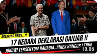 Cek Fakta: 17 Negara Deklarasi Ganjar Pranowo