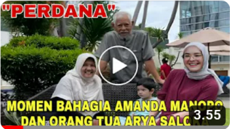 Cek Fakta: Momen Bahagia Amanda Manopo Bisa Bersama Anak dan Orangtua Arya Saloka, Benarkah?