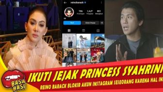 CEK FAKTA: Reino Barack Blokir Luna Maya Gegara Syahrini, Benarkah?