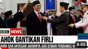 Cek Fakta: Jokowi Tunjuk Ahok Gantikan Firli Bahuri Jadi Ketua KPK, Benarkah?