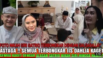 CEK FAKTA: Tangisan Iis Dahlia!! Salshadilla Akhirnya Jujur Nikah Siri Hingga Hamil, Benarkah?