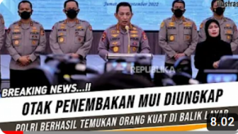 Cek Fakta: Polri Ungkap Orang di Balik Penembakan di Kantor MUI, Benarkah?