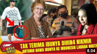 CEK FAKTA: Tak Terima Ibu Dihina, Antonio Dedola Bawa Ibunya Labrak Nikita Mirzani, Benarkah?