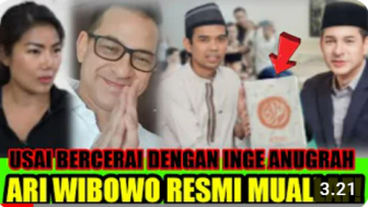 Cek Fakta: Ari Wibowo Resmi Memeluk Agama Islam, Benarkah?